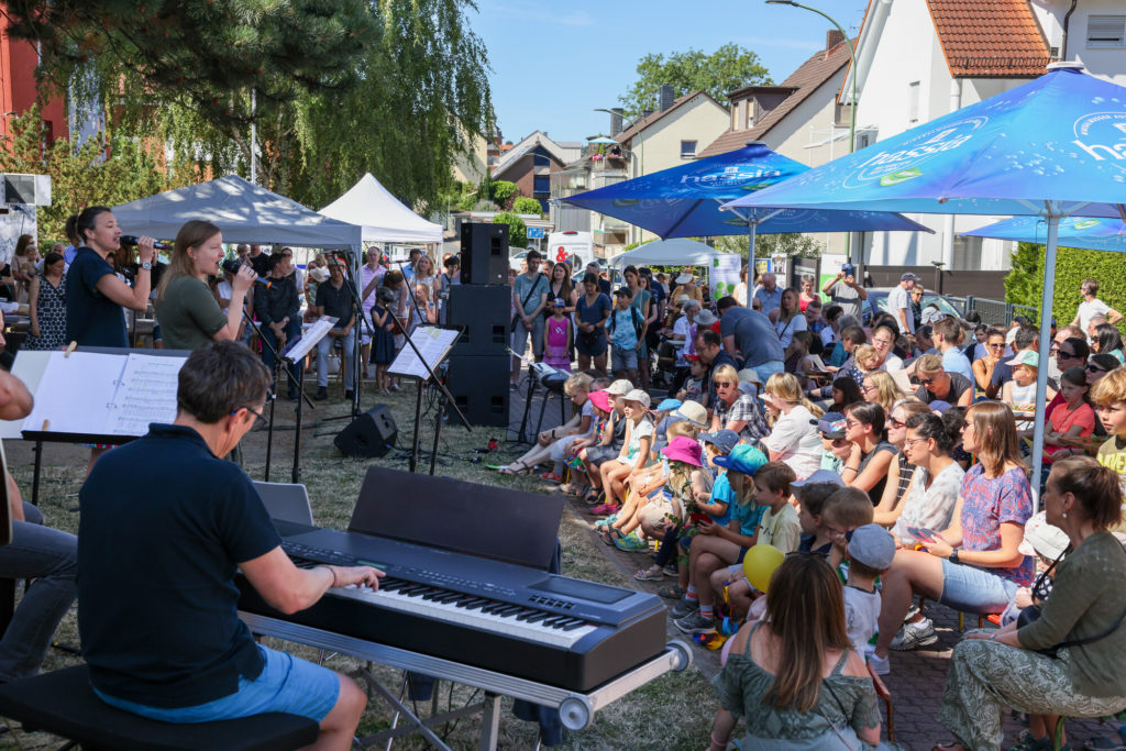 Fest mit Musikern